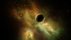 Outer space Stars planets