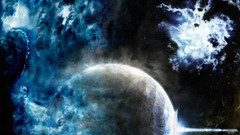 Outer space Stars planets