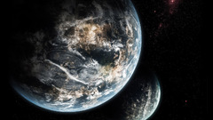 Outer space Stars planets