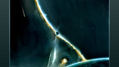 Outer space Stars planets