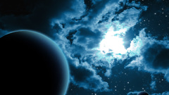 Outer space Stars planets