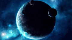 Outer space Stars planets