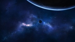 Outer space Stars planets