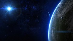 Outer space Stars planets