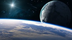 Outer space Stars planets