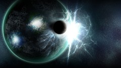 Outer space Stars planets