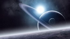 Outer space Stars planets