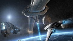 Outer space Stars planets