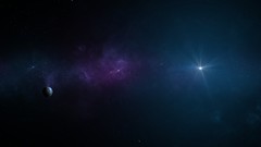 Outer space Stars planets