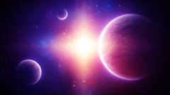 Outer space Stars planets