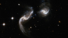 Outer space Stars planets