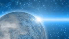 Outer space Stars planets