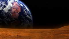 Outer space Stars planets