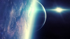 Outer space Stars planets