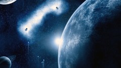 Outer space Stars planets