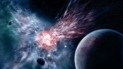 Outer space Stars planets