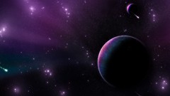 Outer space Stars planets