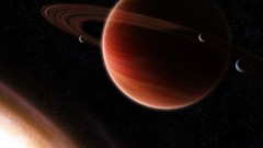 Outer space Stars planets