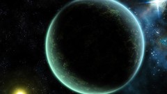 Outer space Stars planets