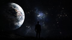 Outer space Stars planets