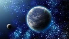 Outer space Stars planets