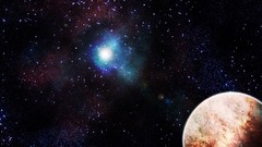 Outer space Stars planets