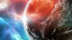 Outer space Stars planets