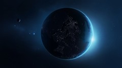 Outer space Stars planets