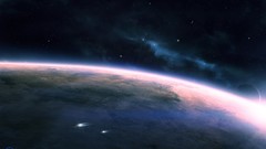 Outer space Stars planets