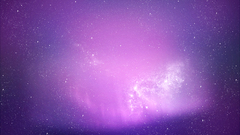 Outer space Stars purple