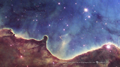 Outer space Stars telescope