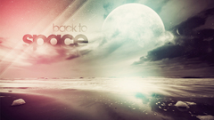 Outer space Stars text