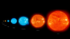 Outer space Stars the