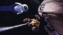 Outer space Stars wall-e