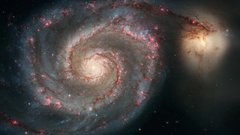 Outer space Stars Whirlpool