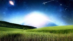 Outer space Technology digital