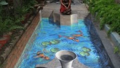 Paint artwork urban art