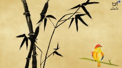 Paint calligraphy Korean