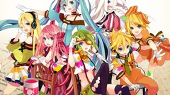 Paint chairs Shoes ladder headphones white hair gloves Ribbons 