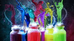 Paint colors multicolor