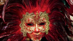 Paint feathers colors masks masquerade Venetian masks head dress