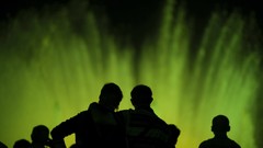 Paint lights abstract flames multicolor