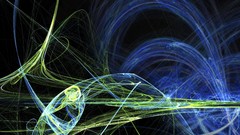 Paint lights abstract flames multicolor