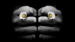 Paint lights abstract flames multicolor