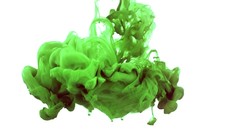 Paint liquid fluid dissolve Simple Background