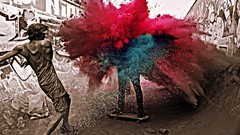 Paint street colors artwork