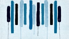 Paint stripes painted artwork