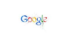 Paint white background google logos digital art