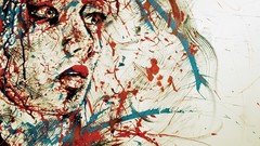 Paint woman artwork portraits