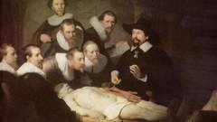 Paintings anatomy lesson artwork